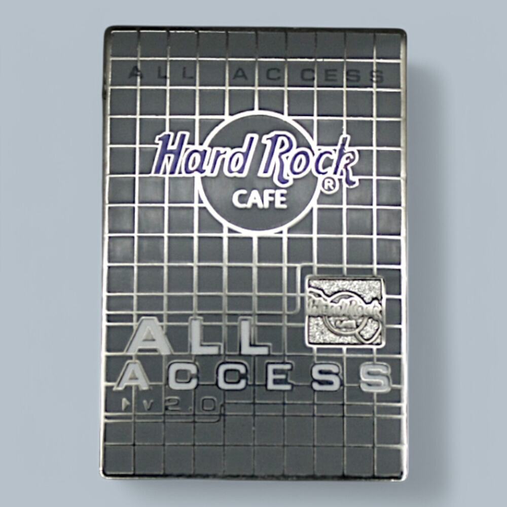 Hard Rock Pin 2005 All Access Membership Card